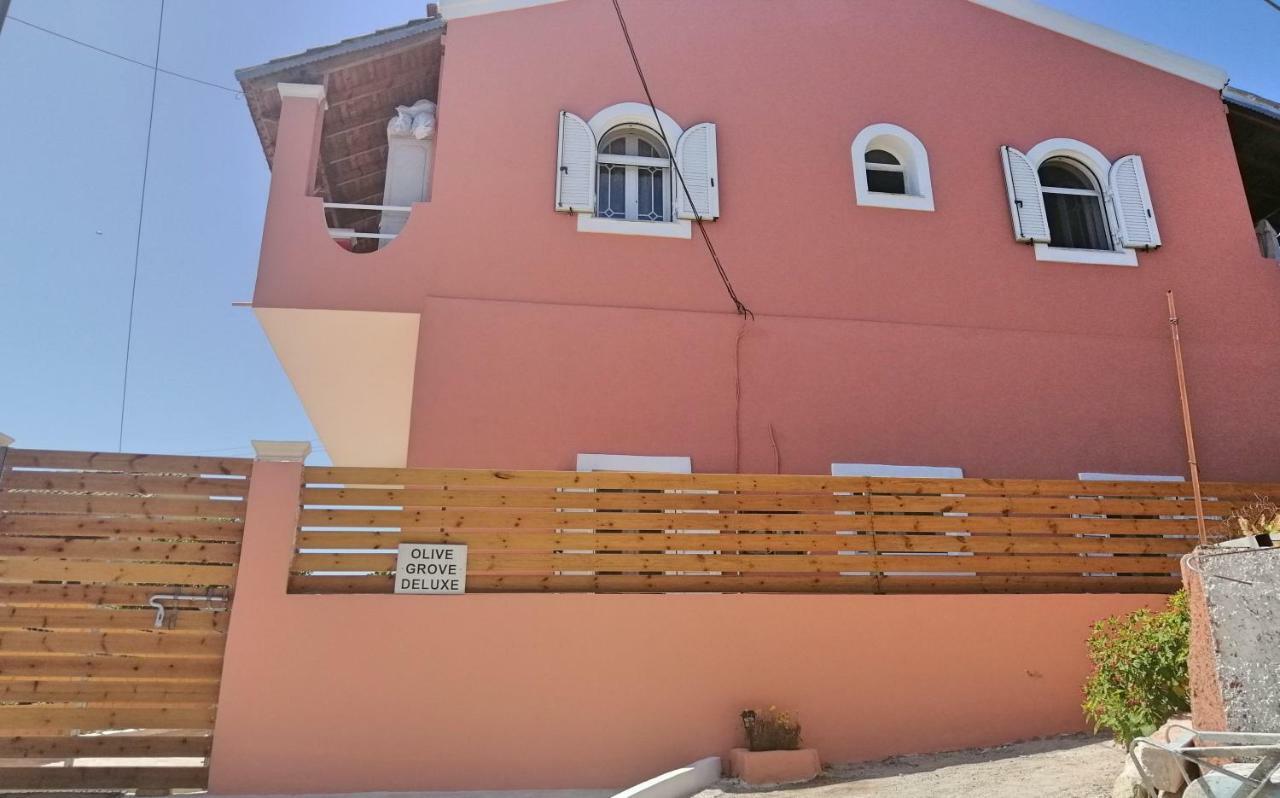 Olive Grove Deluxe apartment Agnítsini Buitenkant foto